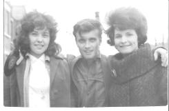 Jet with sisters Pat and Jean