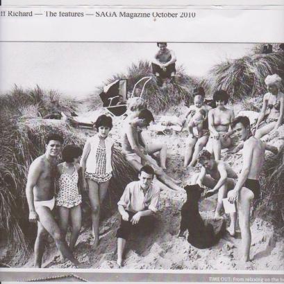 'On The Beach' 1961 Ptti with Cliff Hank Tony Jet