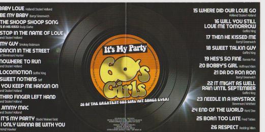 60's Girls inner sleeve
